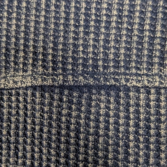 Vici Medium Waffle Weave Button Down Shirt Brown/Black - Picture 10 of 13